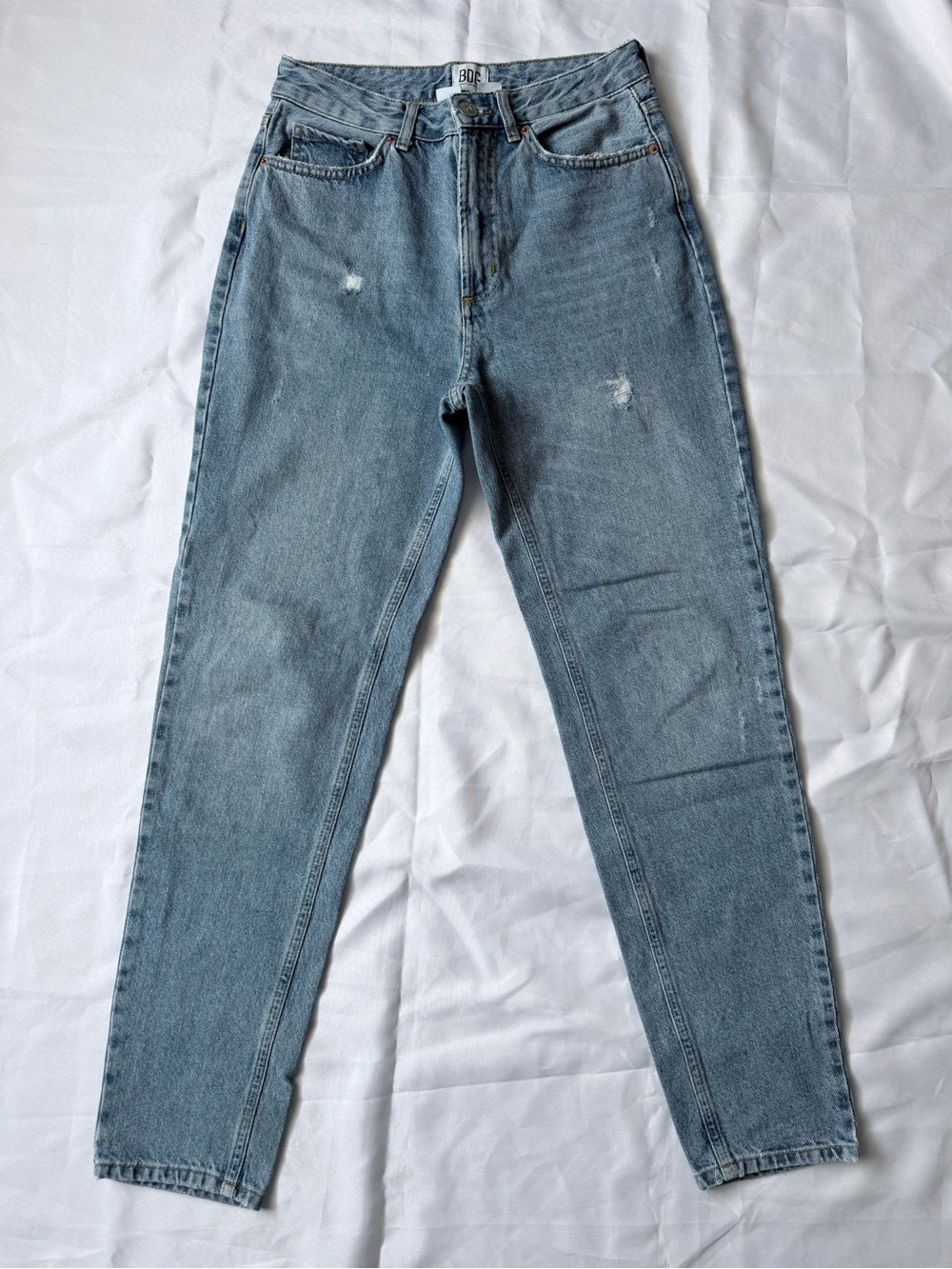 BDG Urban Outfitters Distressed High Waisted Mom Jeans Size 27